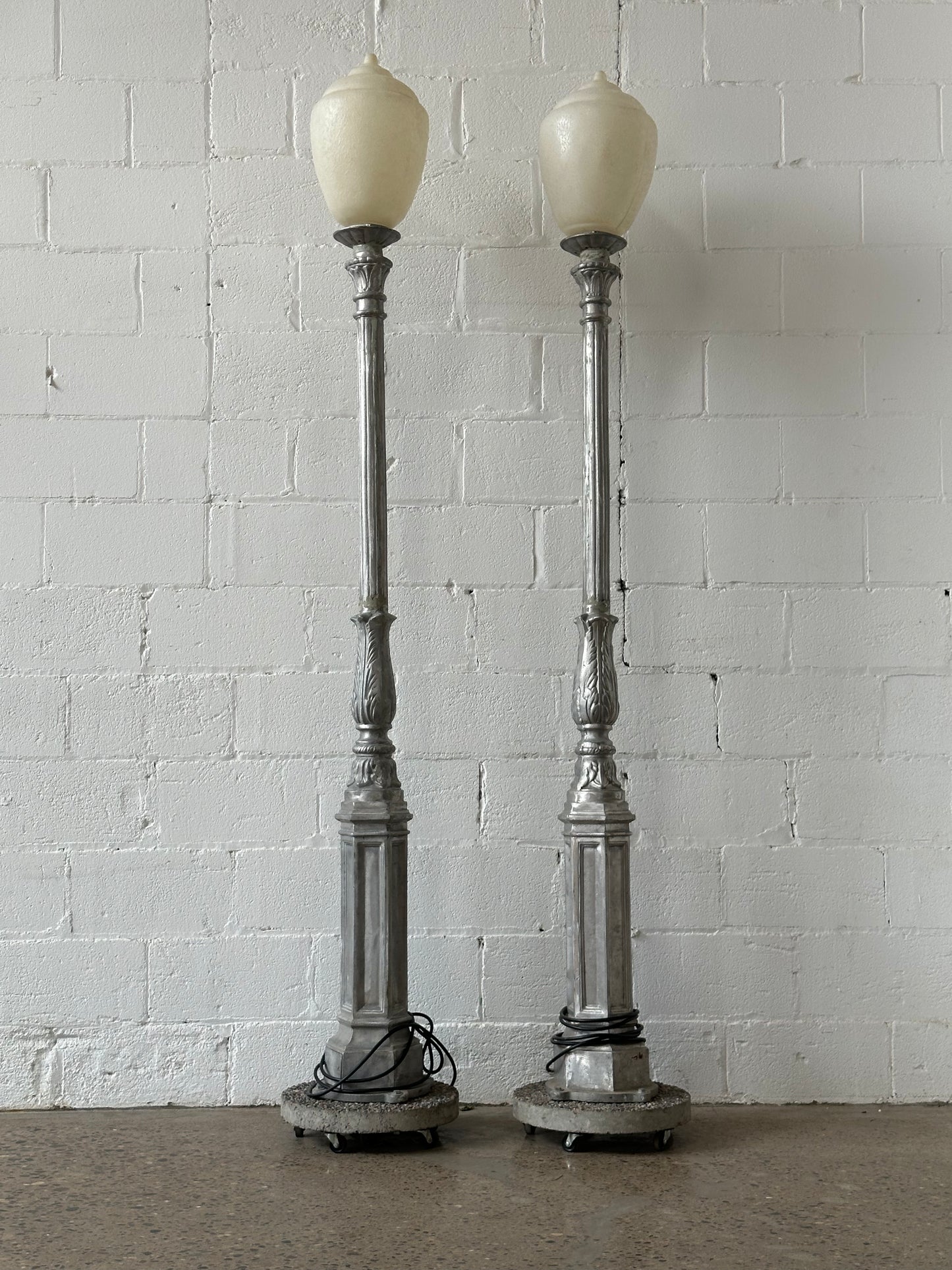 Silver Lamppost