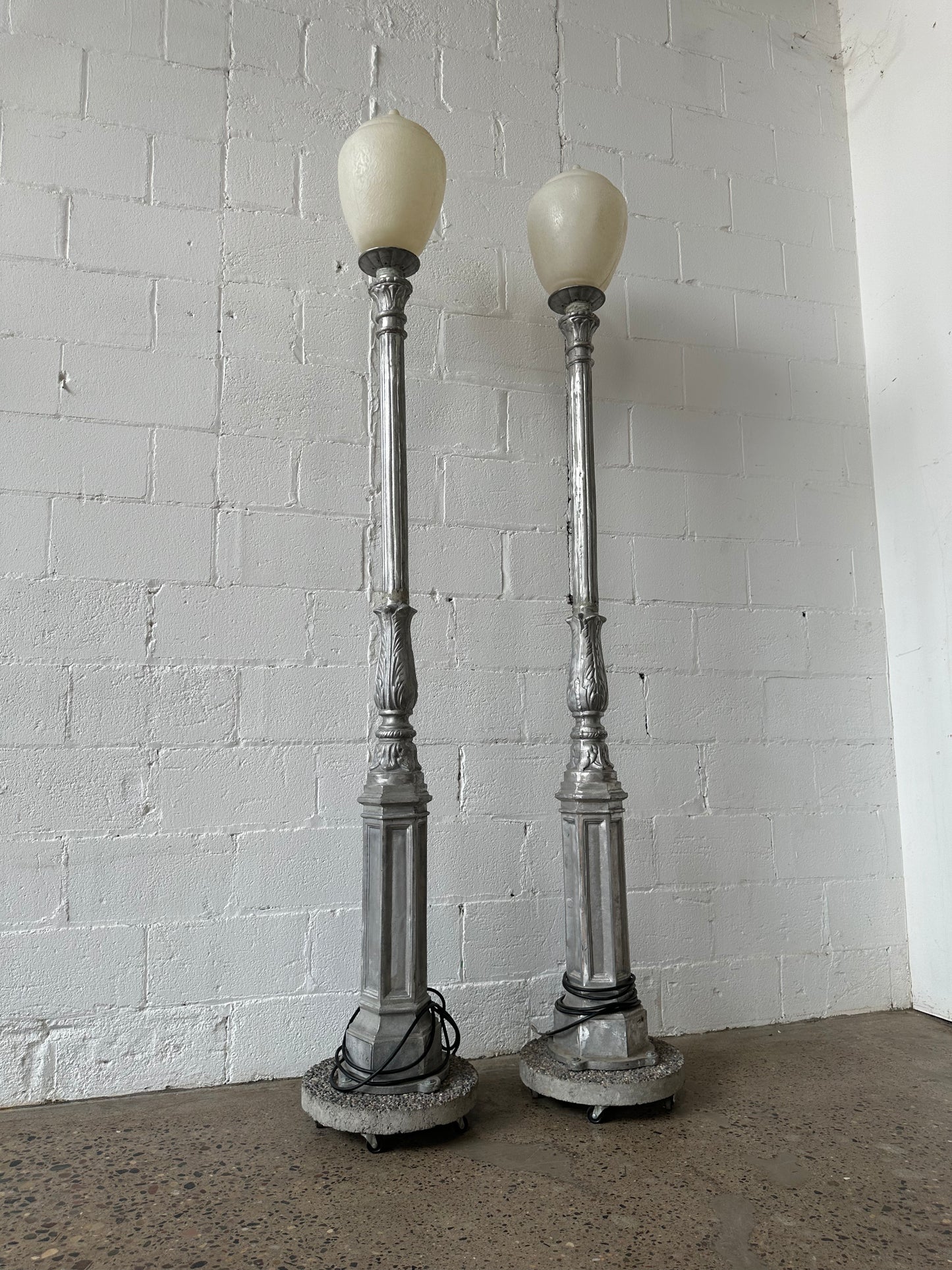 Silver Lamppost