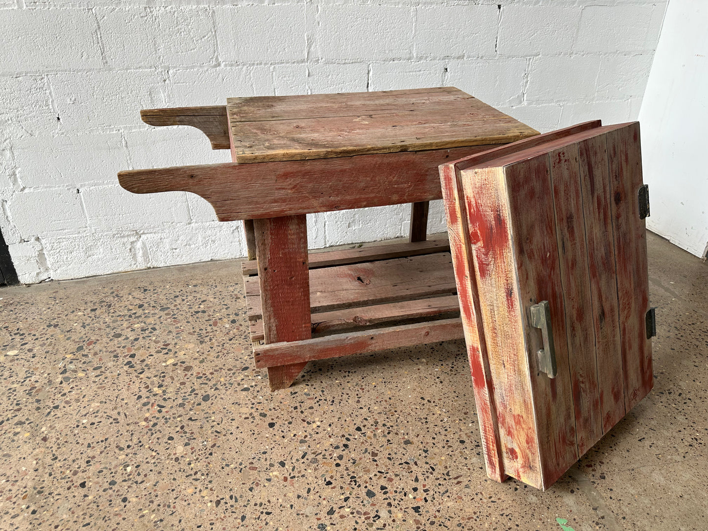 Wooden Wheelbarrow Cart
