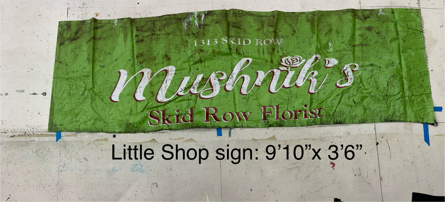 Mushnik Florist Sign