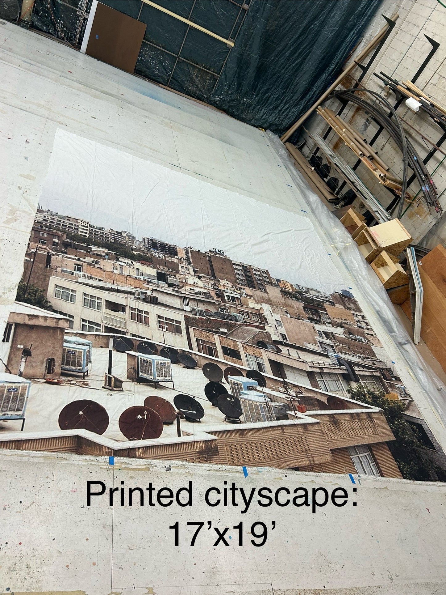 Printed Cityscape