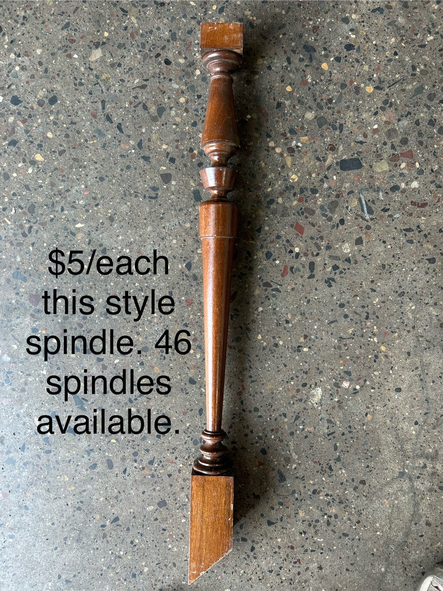 Mid Century Spindle