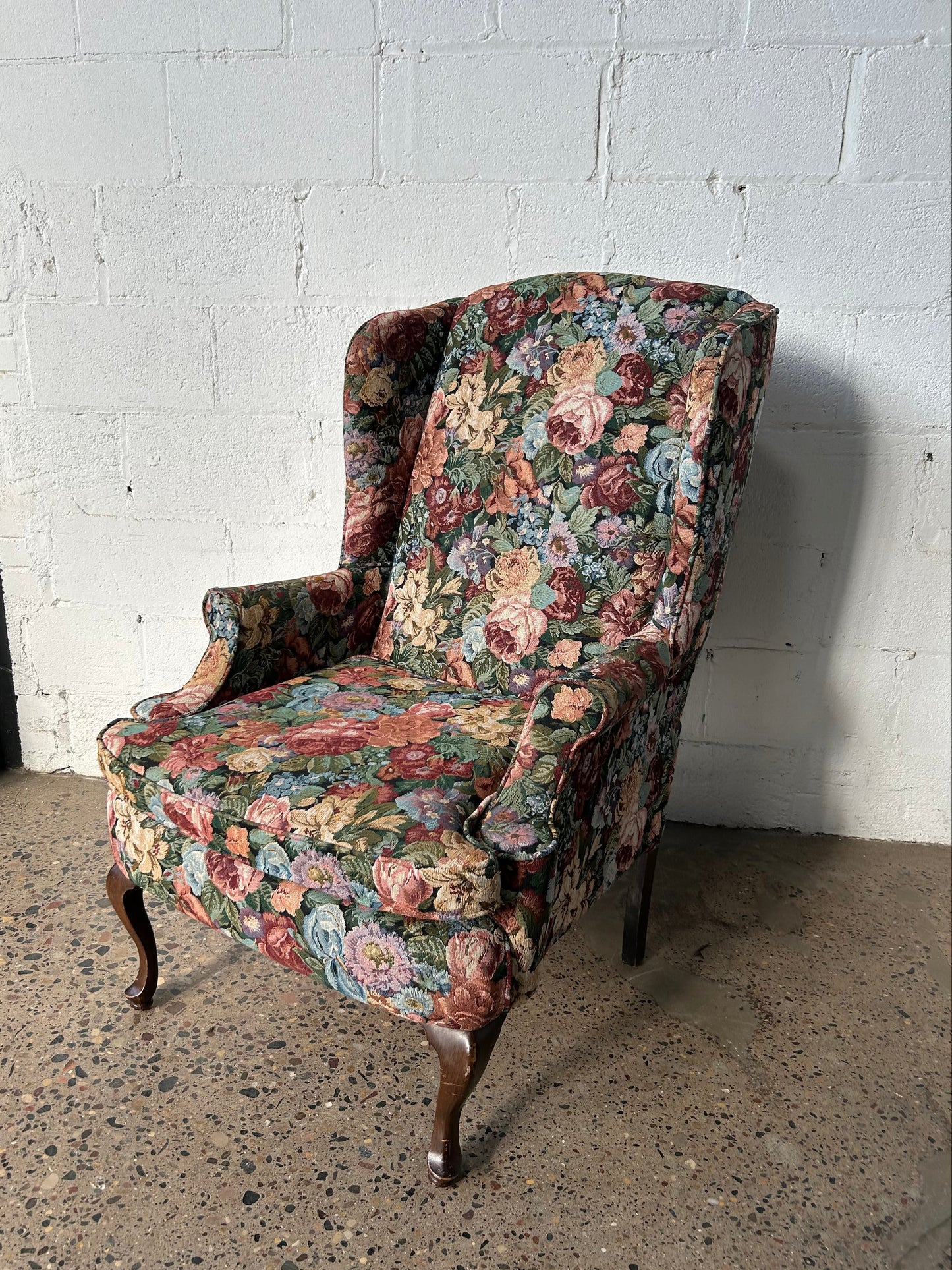 Floral Armchair