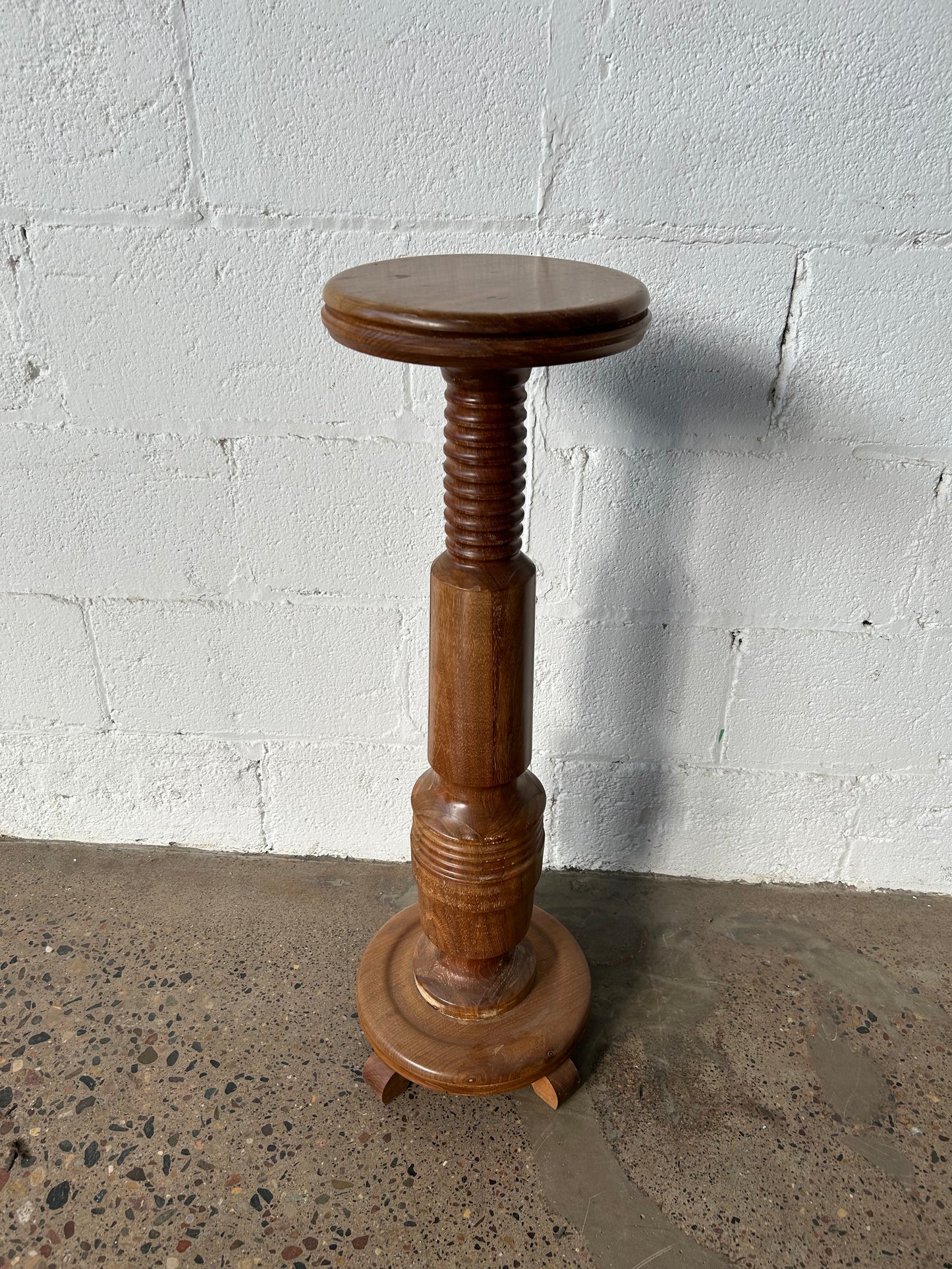 Bevelled Round Side Table