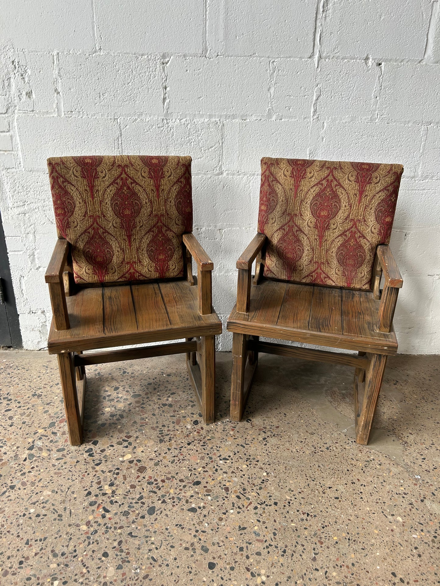 Cut-Out Clover Back Chairs (set of 6)