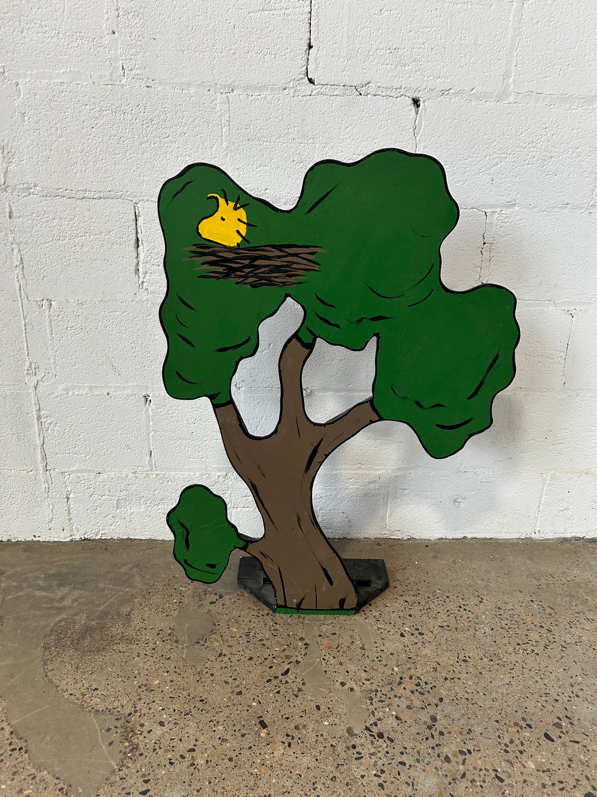 Charlie Brown Tree Cut-out Flat
