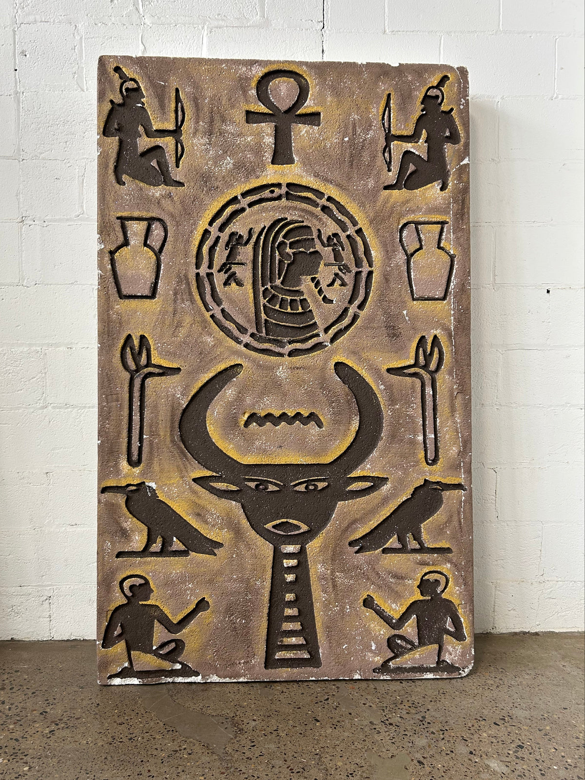 Set of 2 Hieroglyphic Foam Panels- Joseph