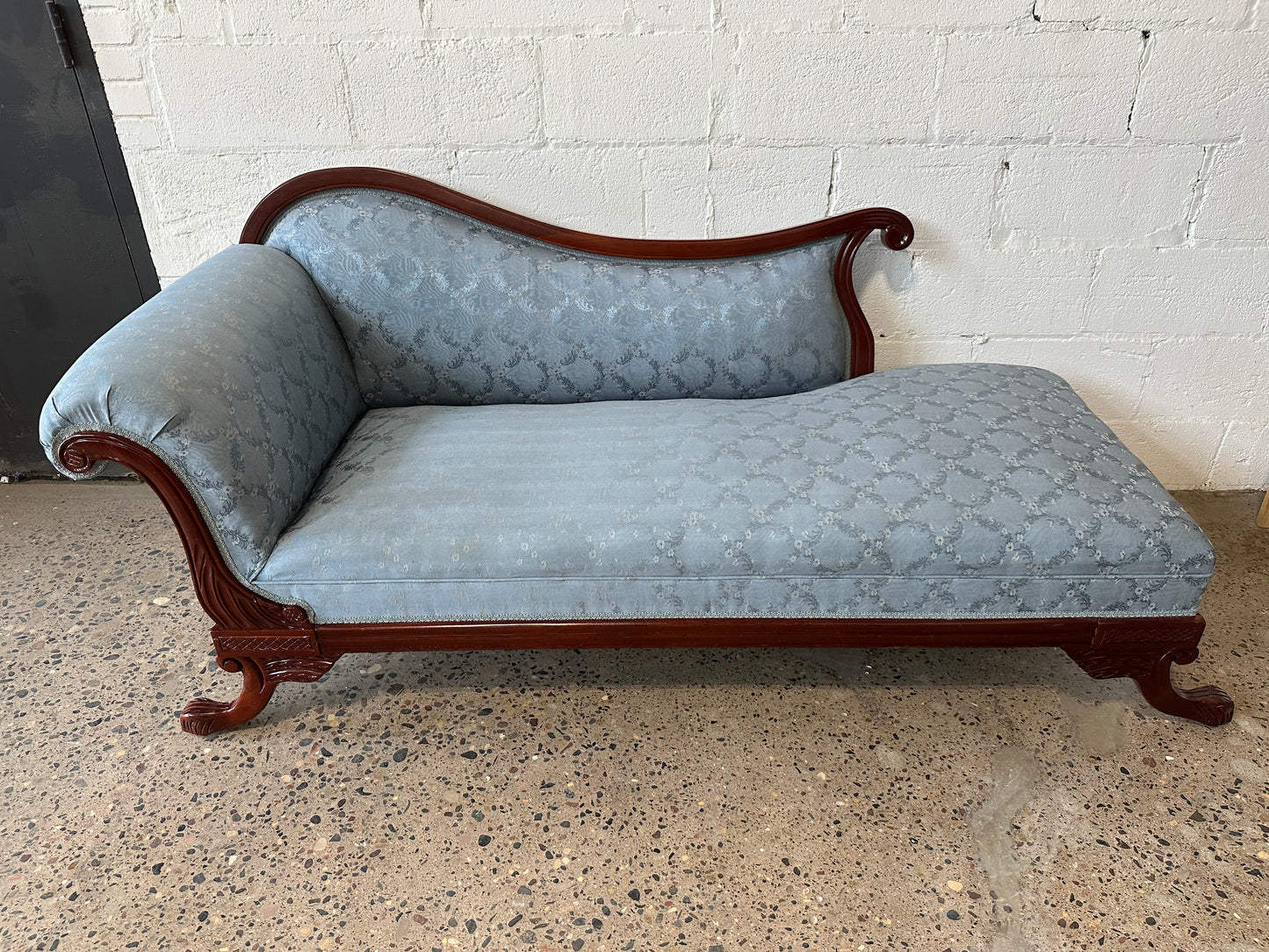 Blue Chaise