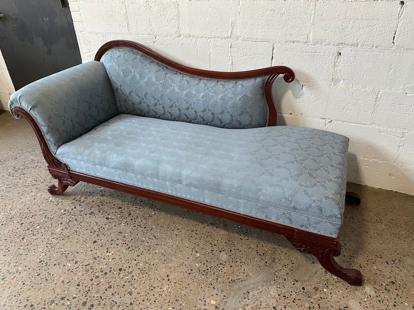 Blue Chaise