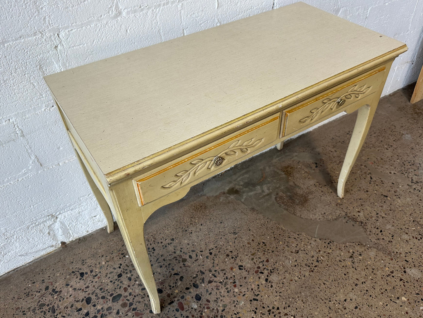 Ivory French Provincial Desk
