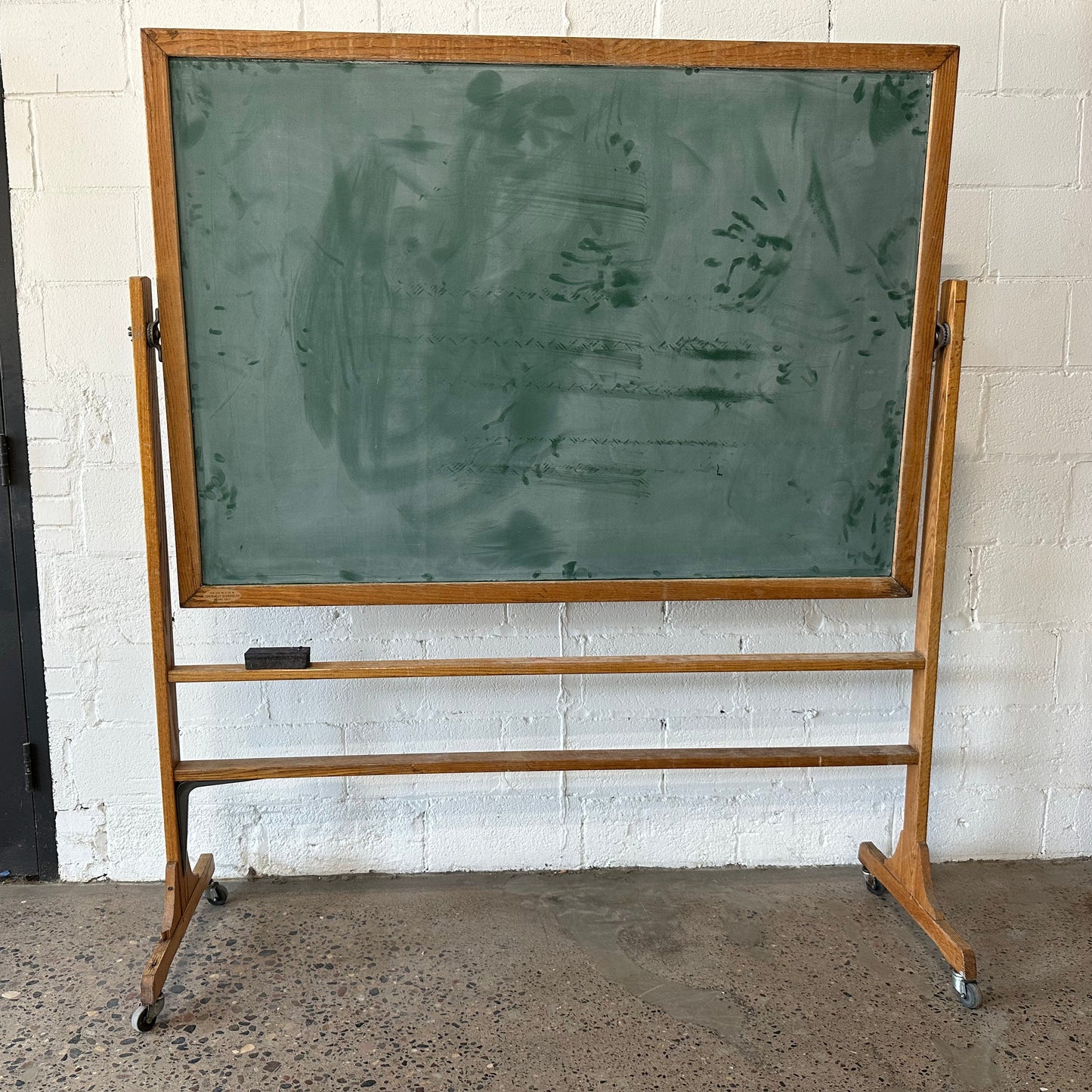 Black Rolling Chalkboard