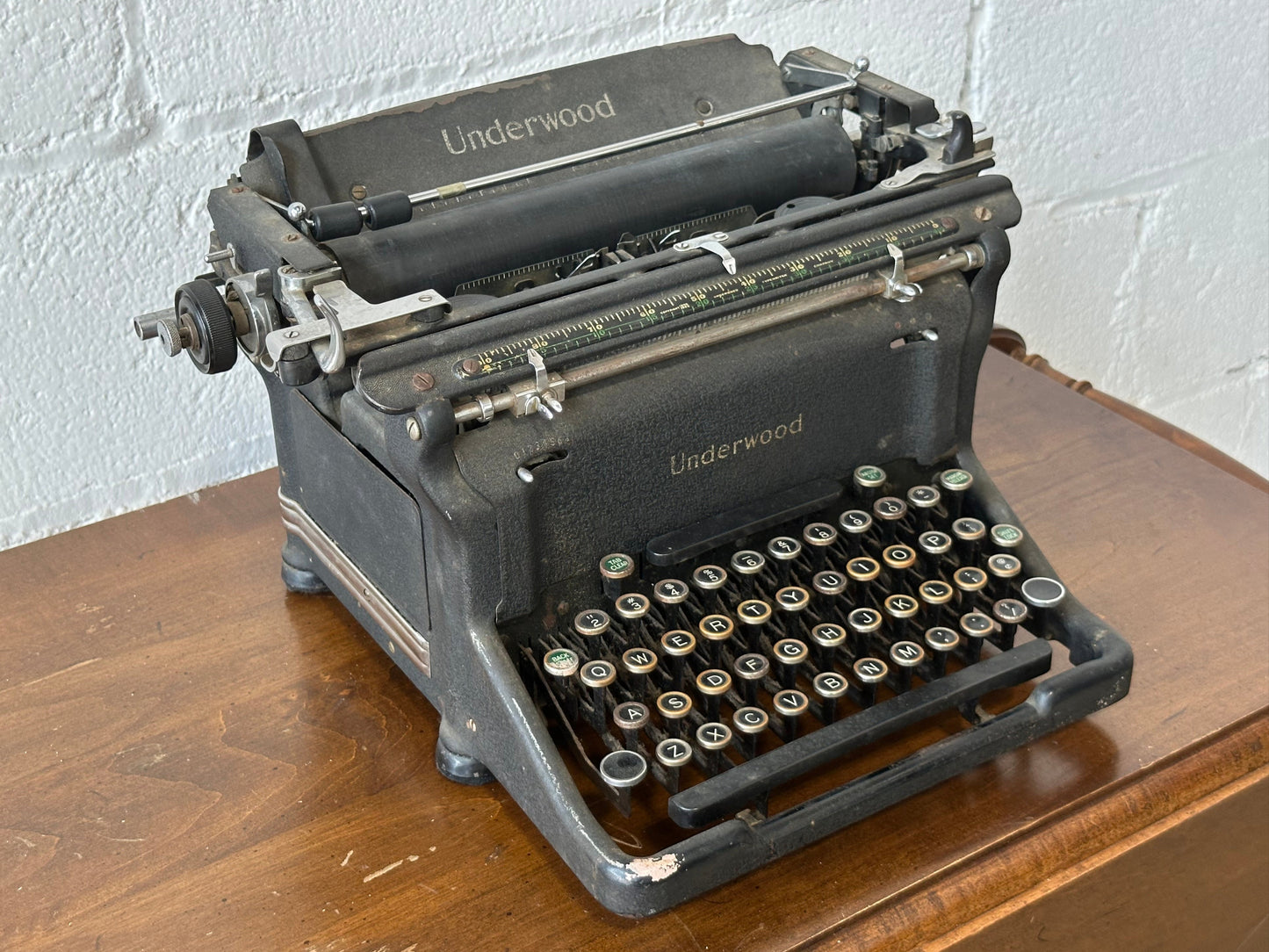 Black Underwood Typewriter