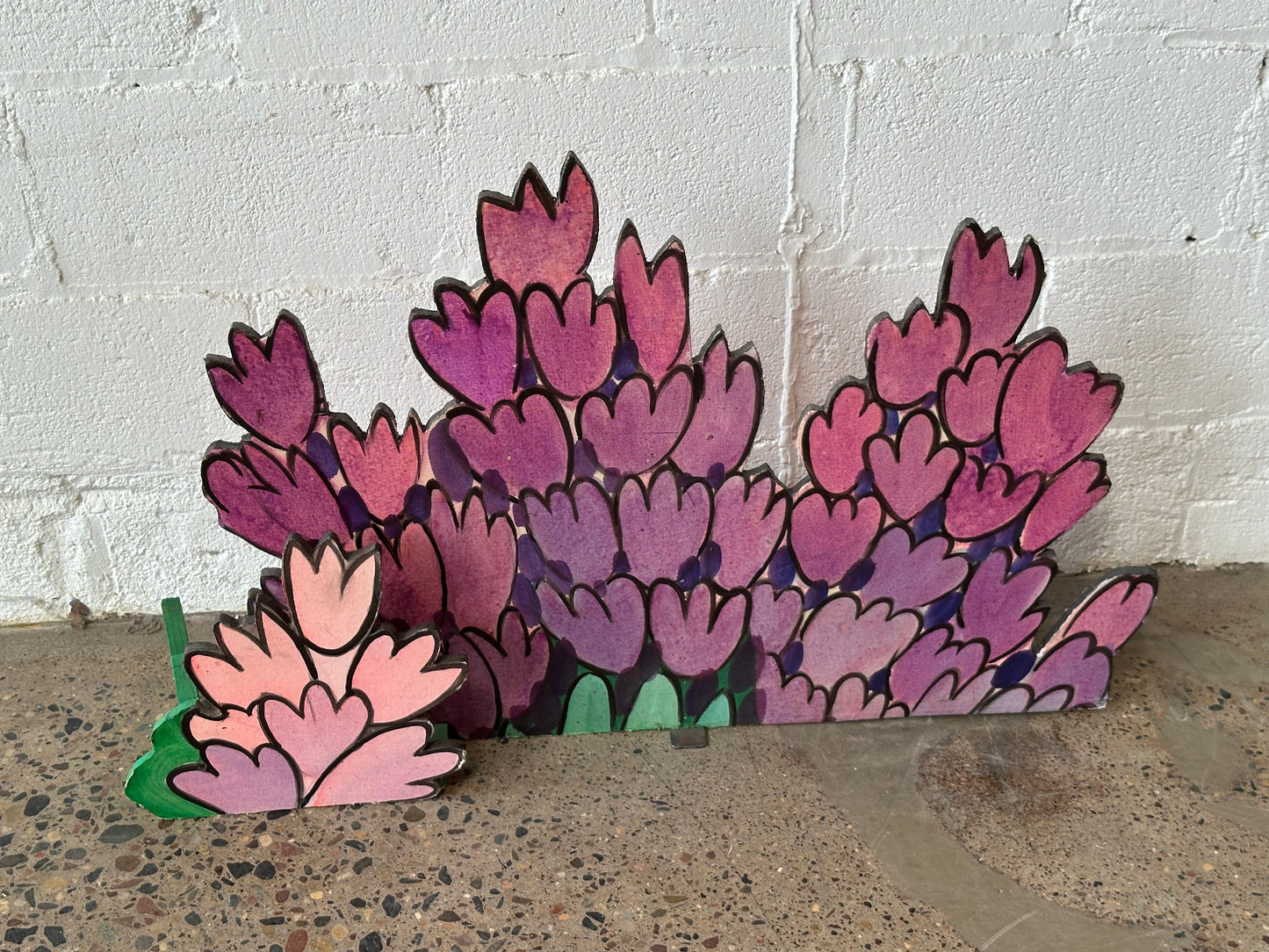 Purple Tulip Cutout