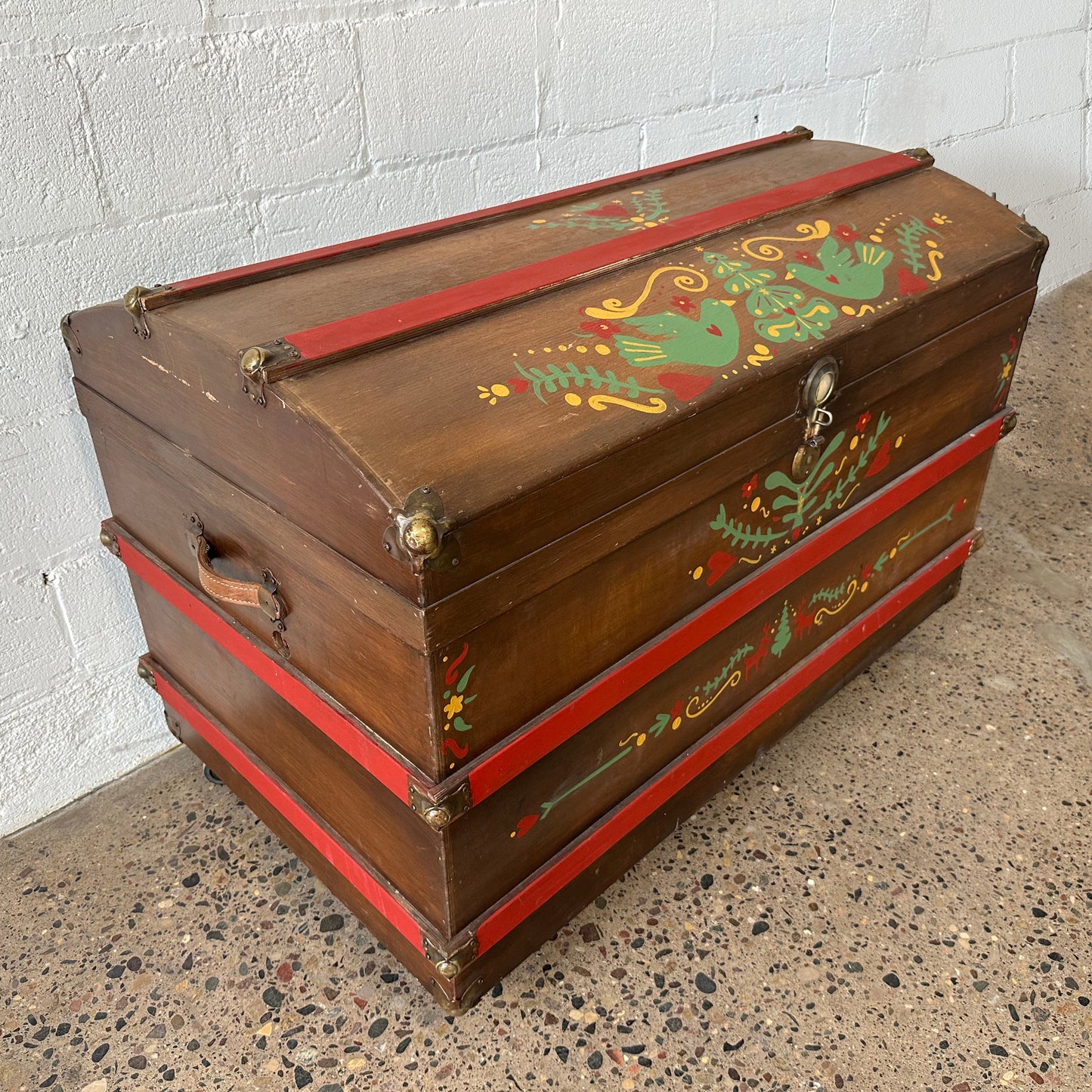 Large Rolling Toy Chest