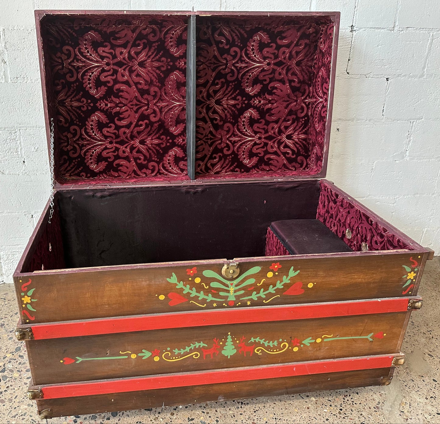 Large Rolling Toy Chest