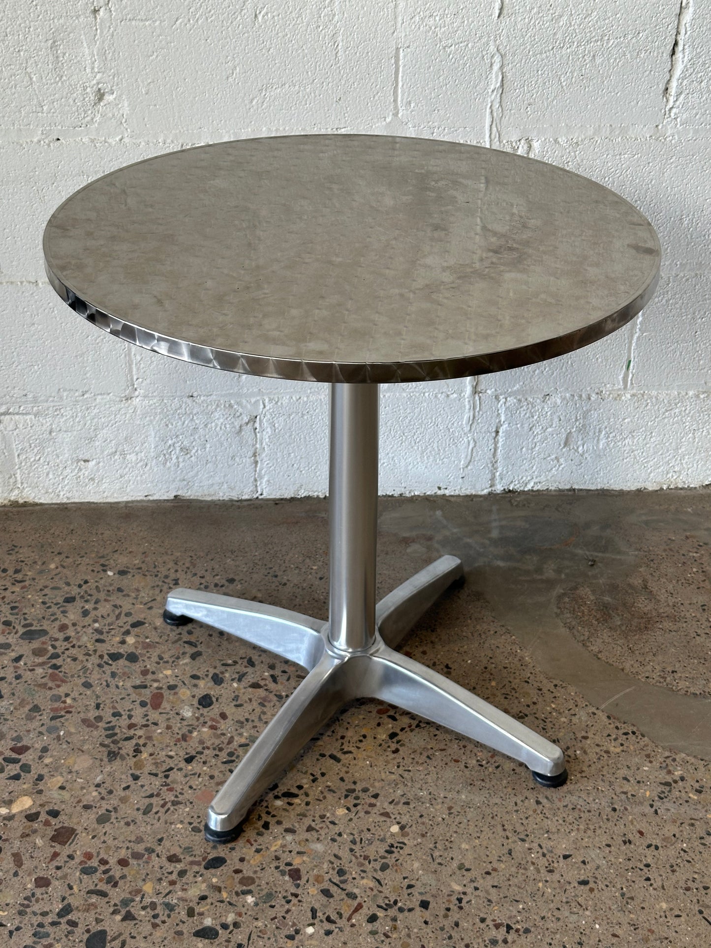 Chrome Bistro Table