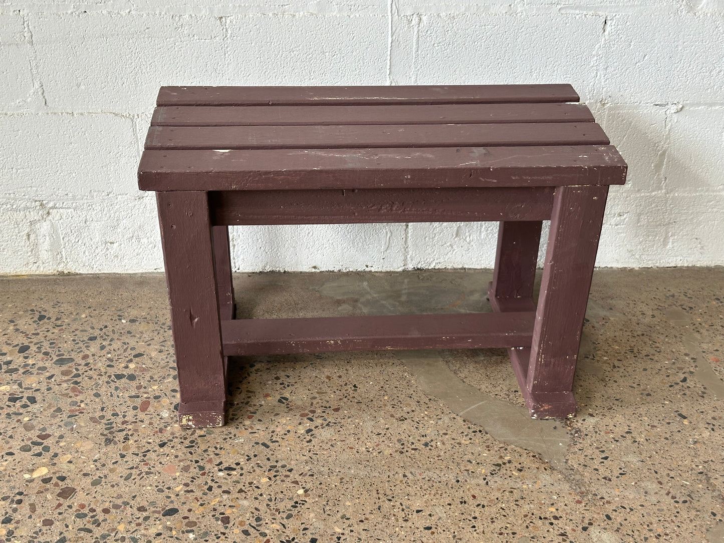 Simple Wooden Bench