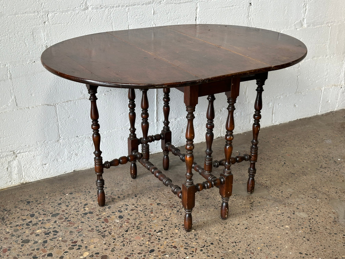 Oval Folding Kitchen Table