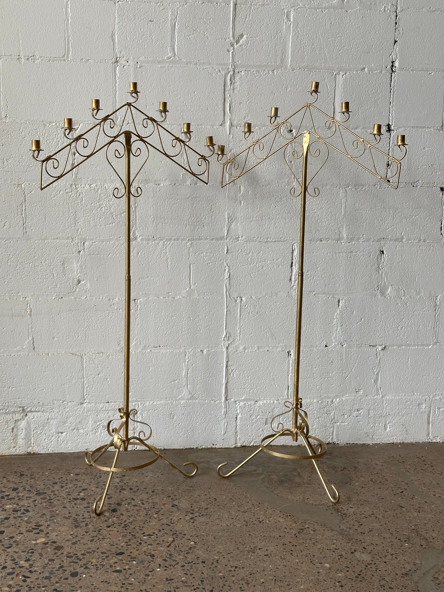 Small Standing Candelabra- Set