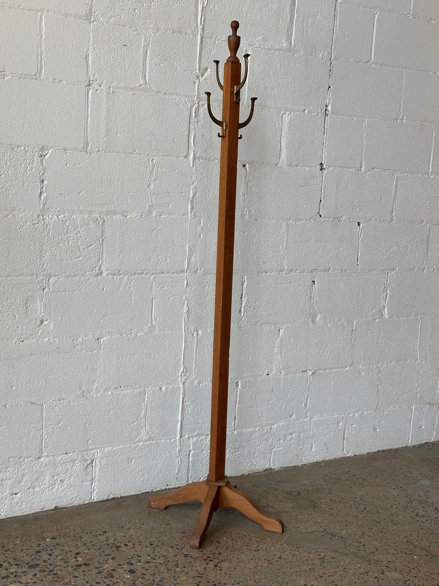 Finial Coat Rack