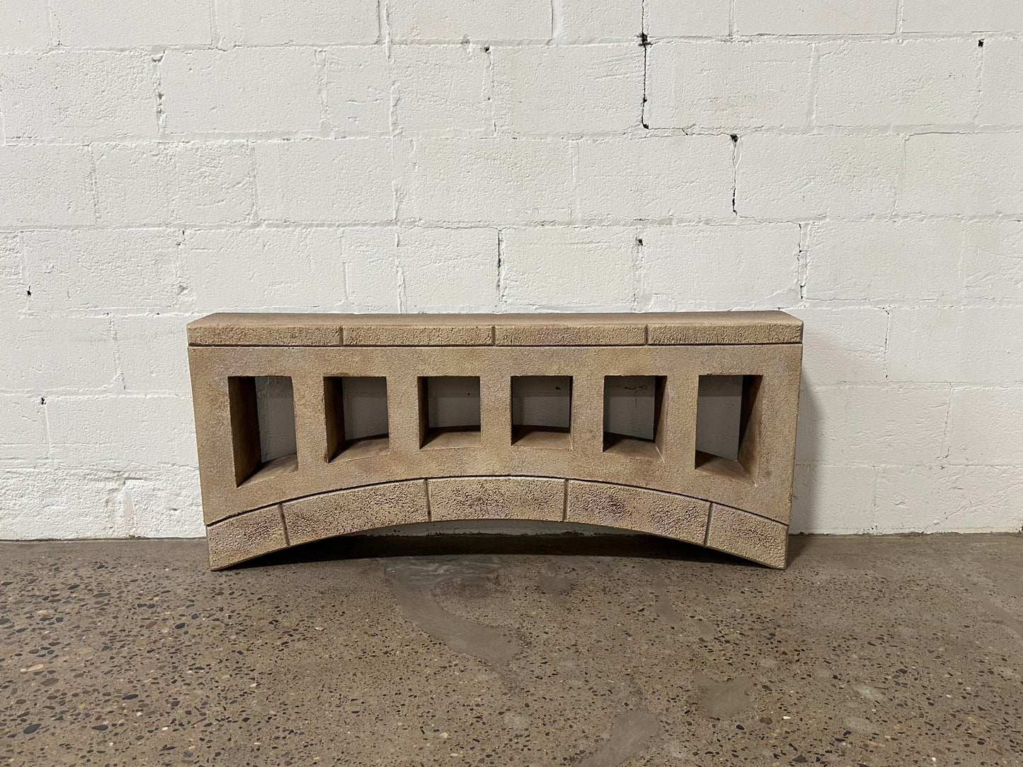 Stone Set- Bridge Barrier Rail