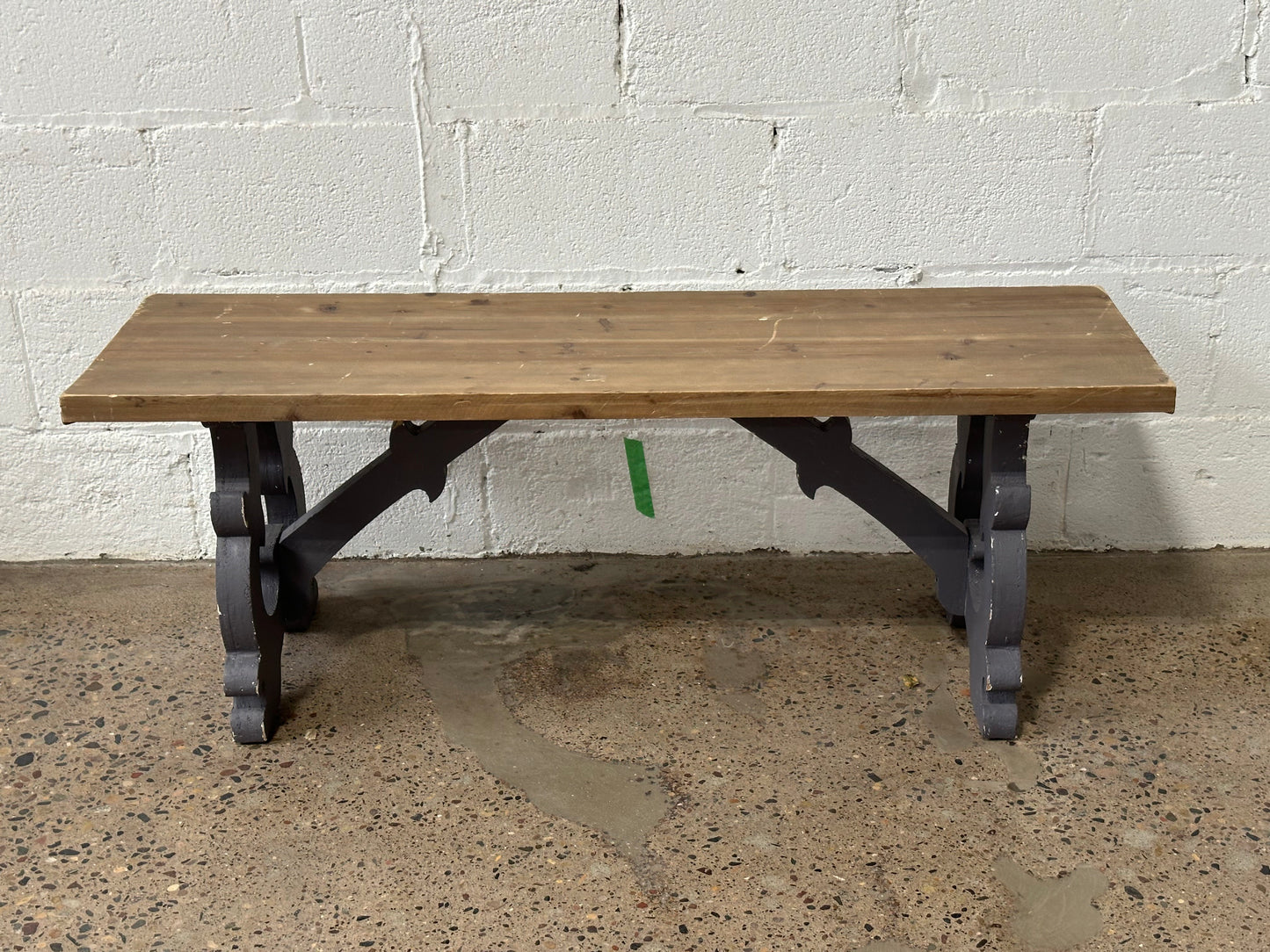 Lyre Legged Bench
