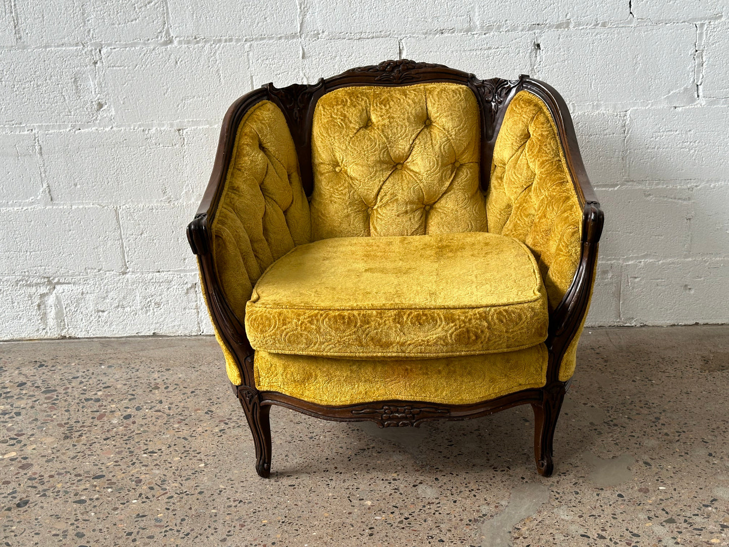 Mustard Armchair