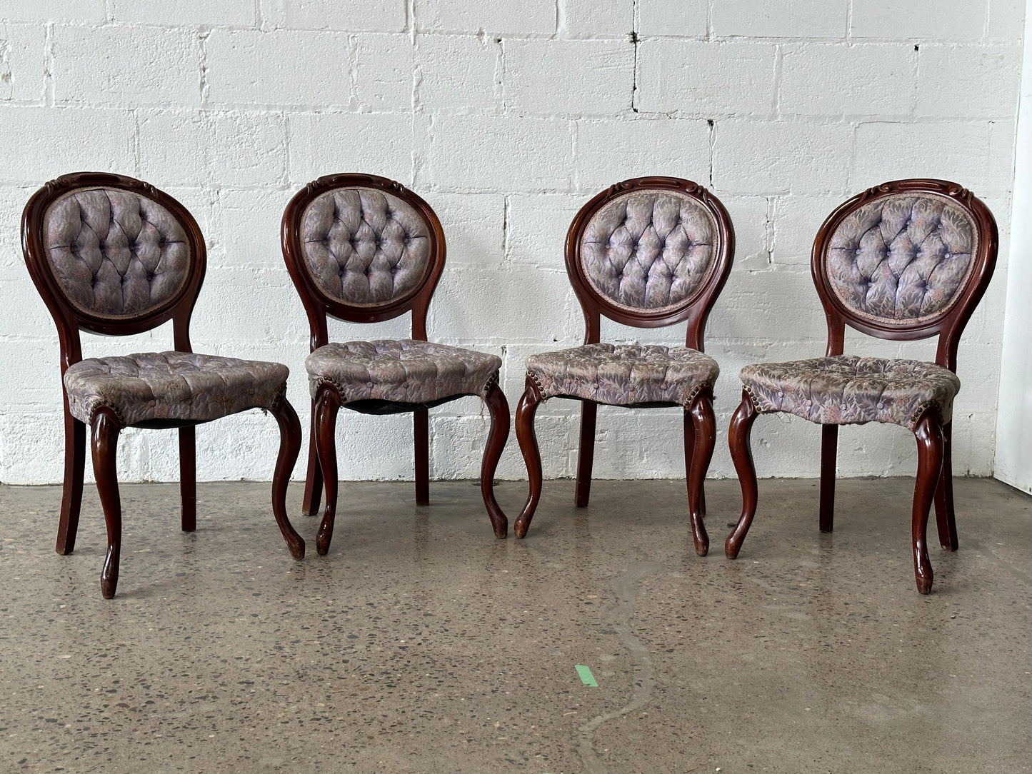 Lavender Upholstered Dining Chair