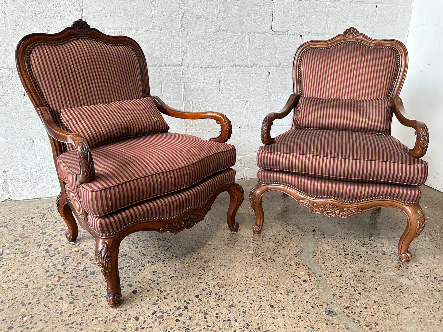 Striped Armchair