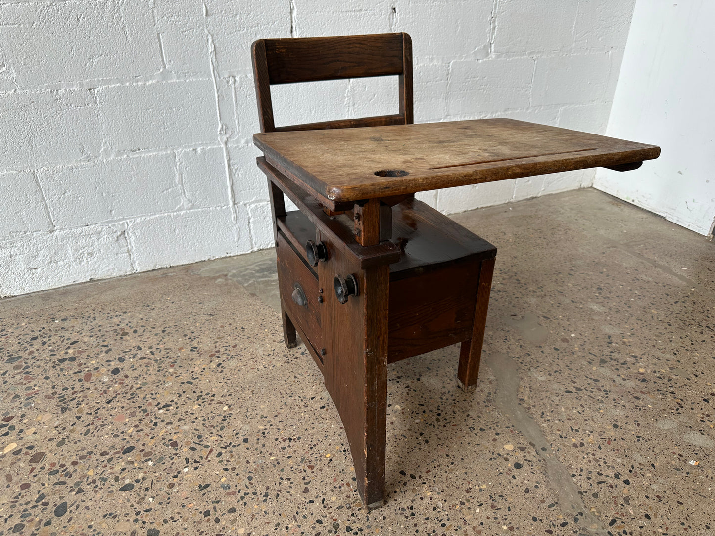 Antique School Desk