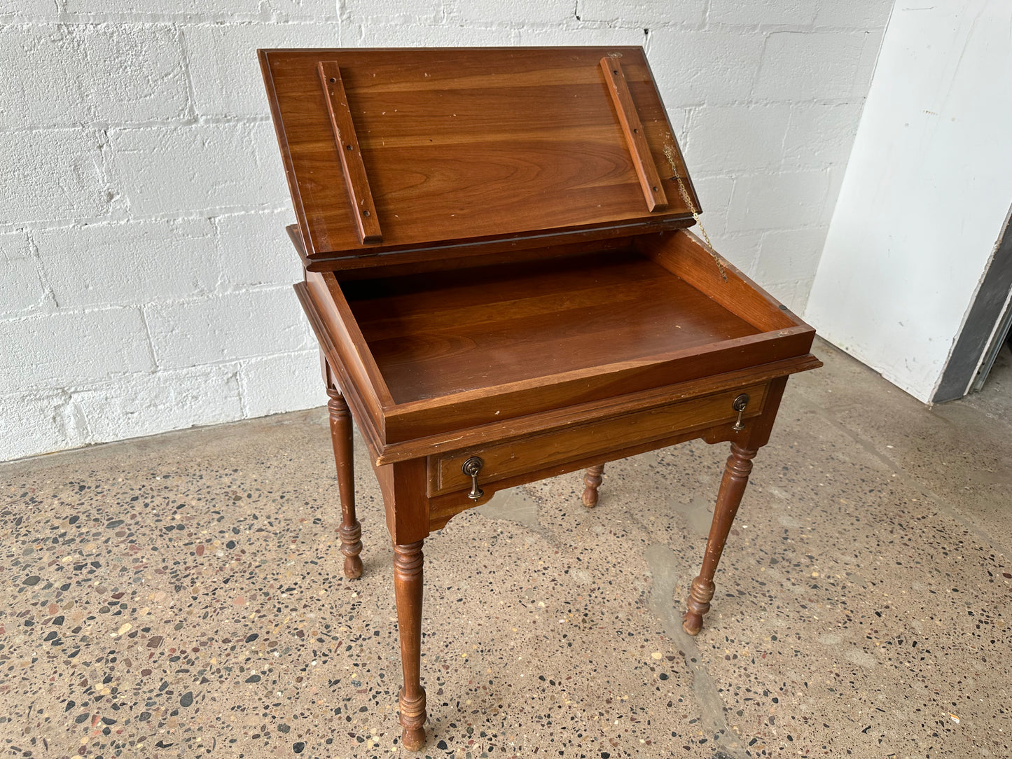 Flip Top Antique Desk