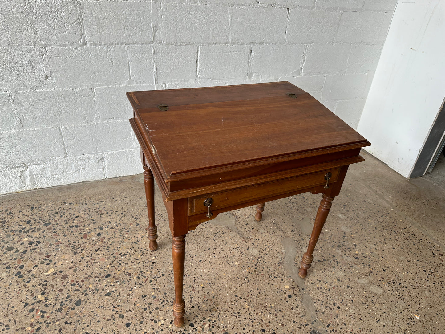 Flip Top Antique Desk