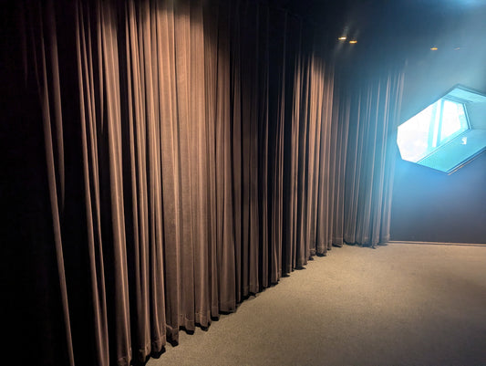 Dark Purple Black Curtains