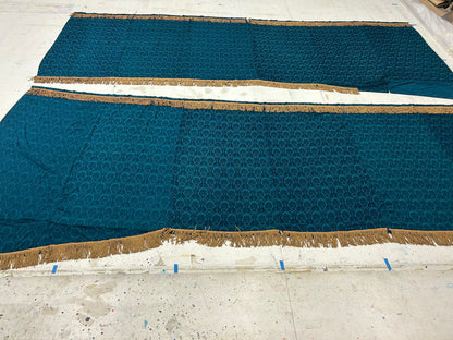 Teal Curtains (set)