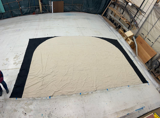 Sewn Canvas Drop