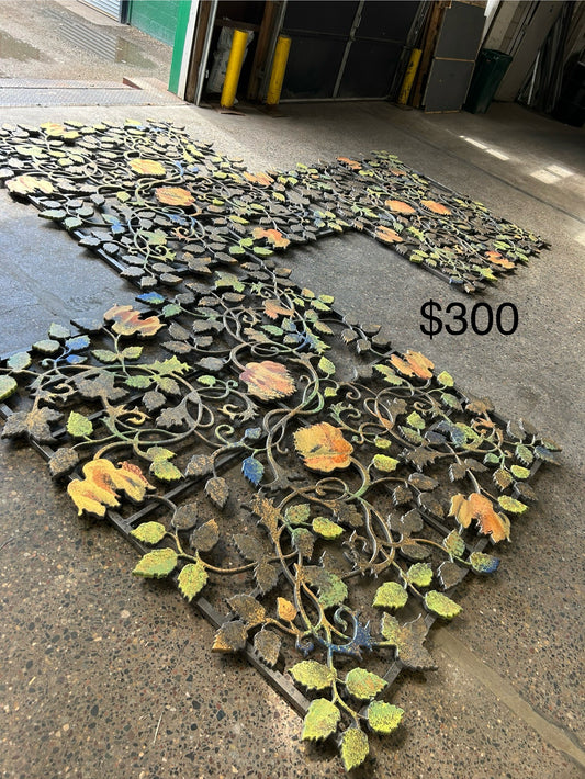 Floral Set of Panels
