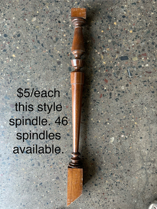 Mid Century Spindle