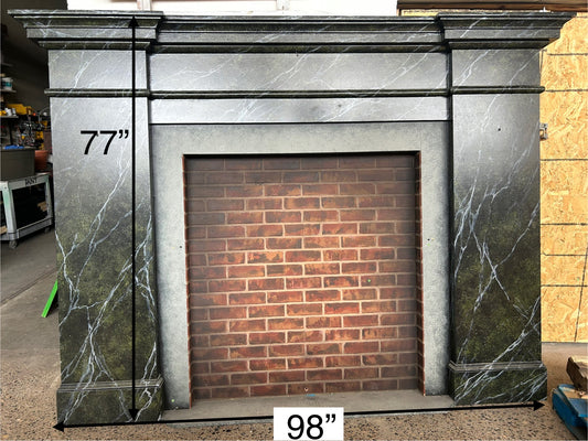 Faux Fireplace