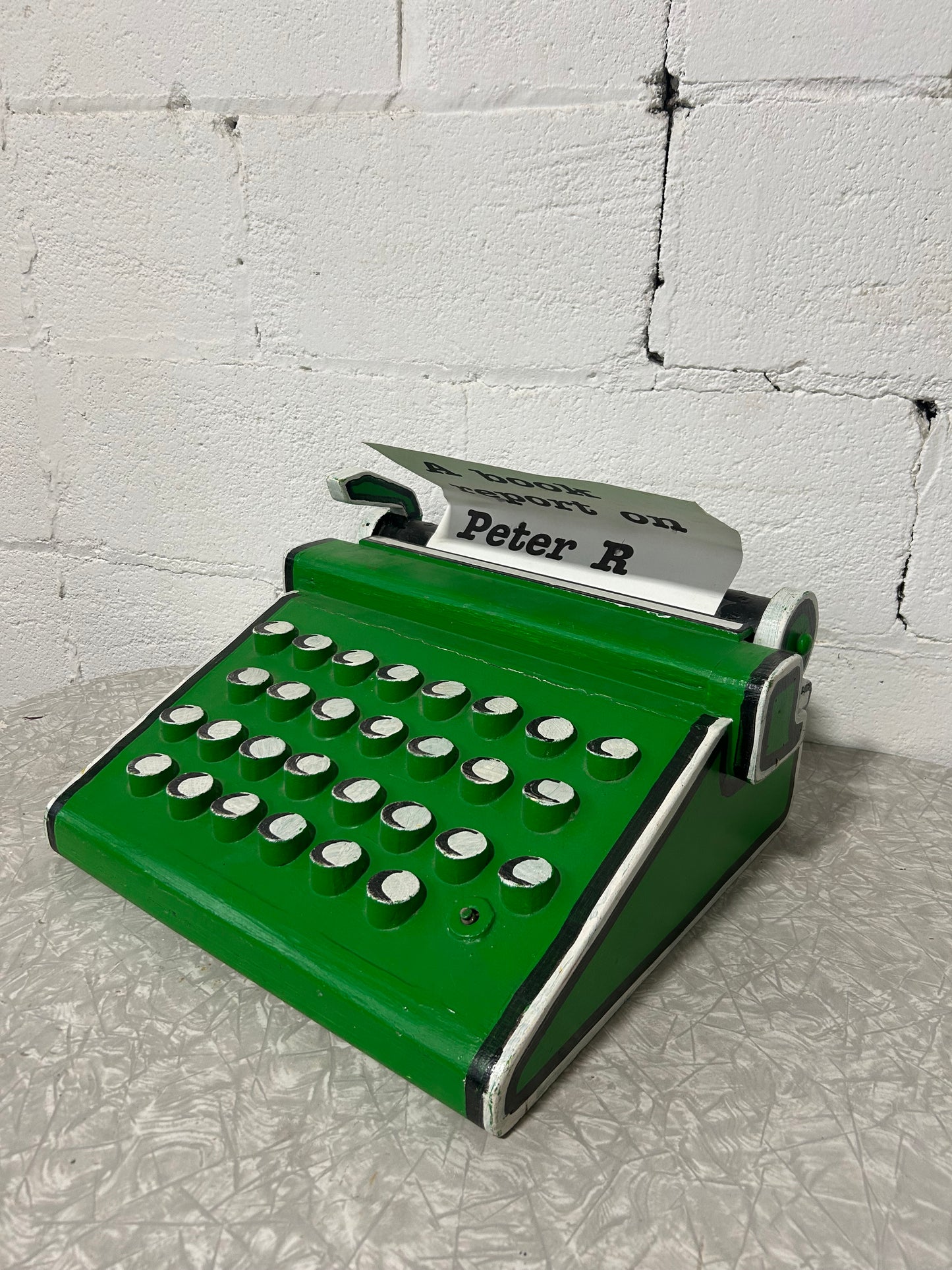 Charlie Brown Typewriter