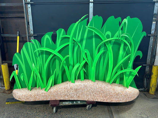 Mound with Grass Set Piece