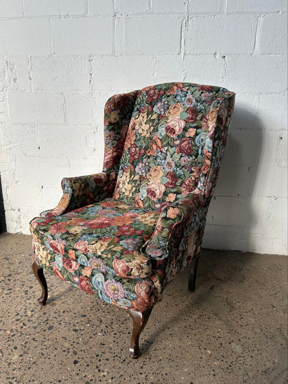 Floral Armchair