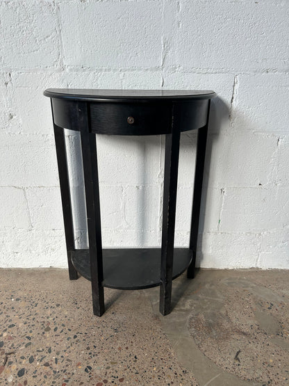 Modern Half-Moon Side Table