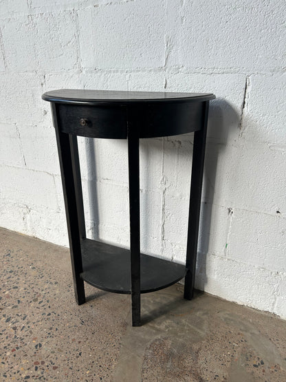 Modern Half-Moon Side Table