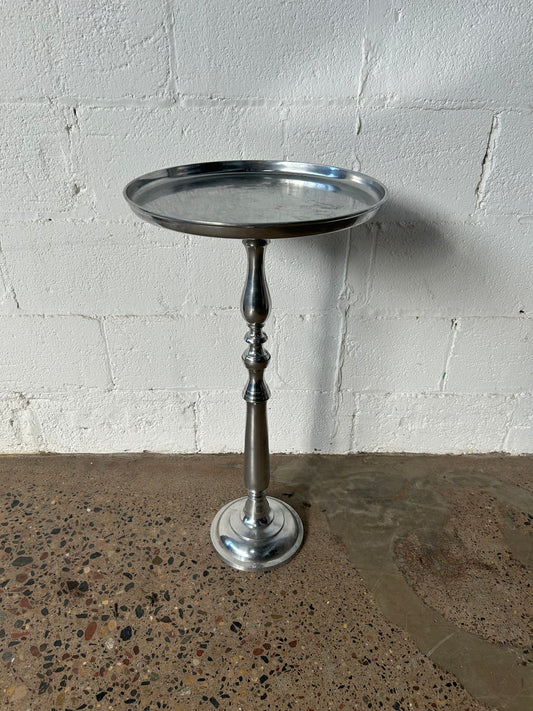 Chrome Round Side Table