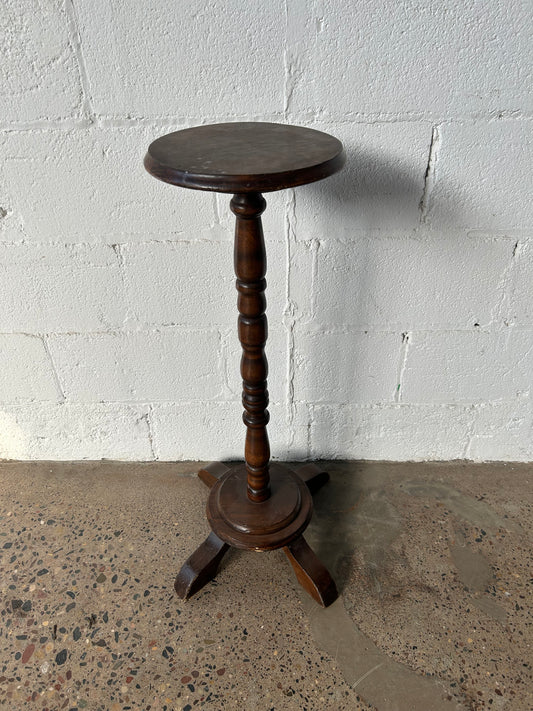 Tall Round Top Side Table