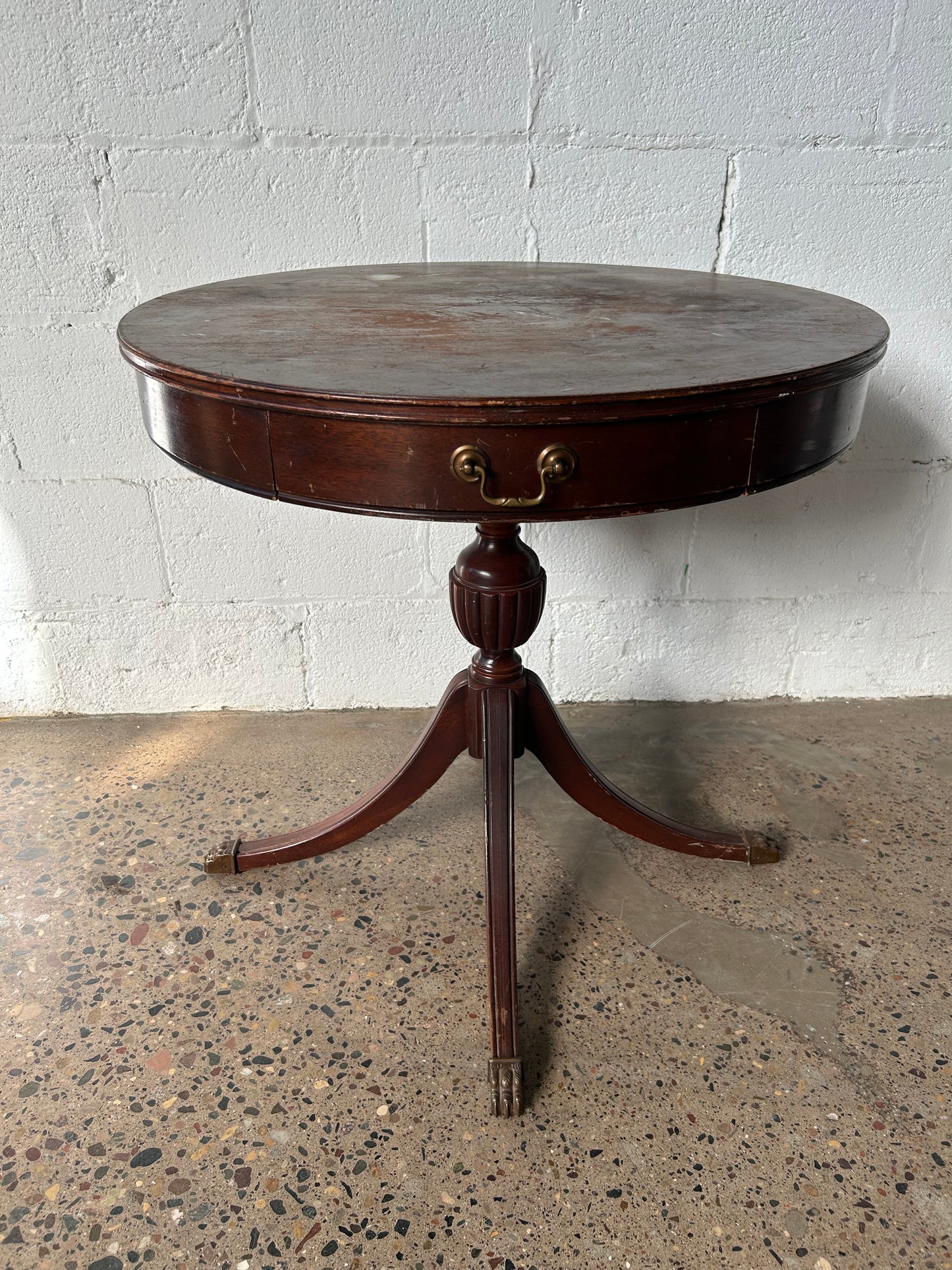 Claw-Foot Side Table