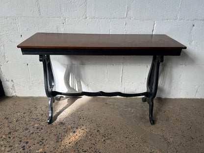 Rectangle Lyre Side Table