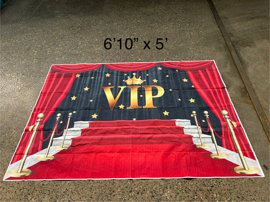 VIP Red Carpet Backdrop