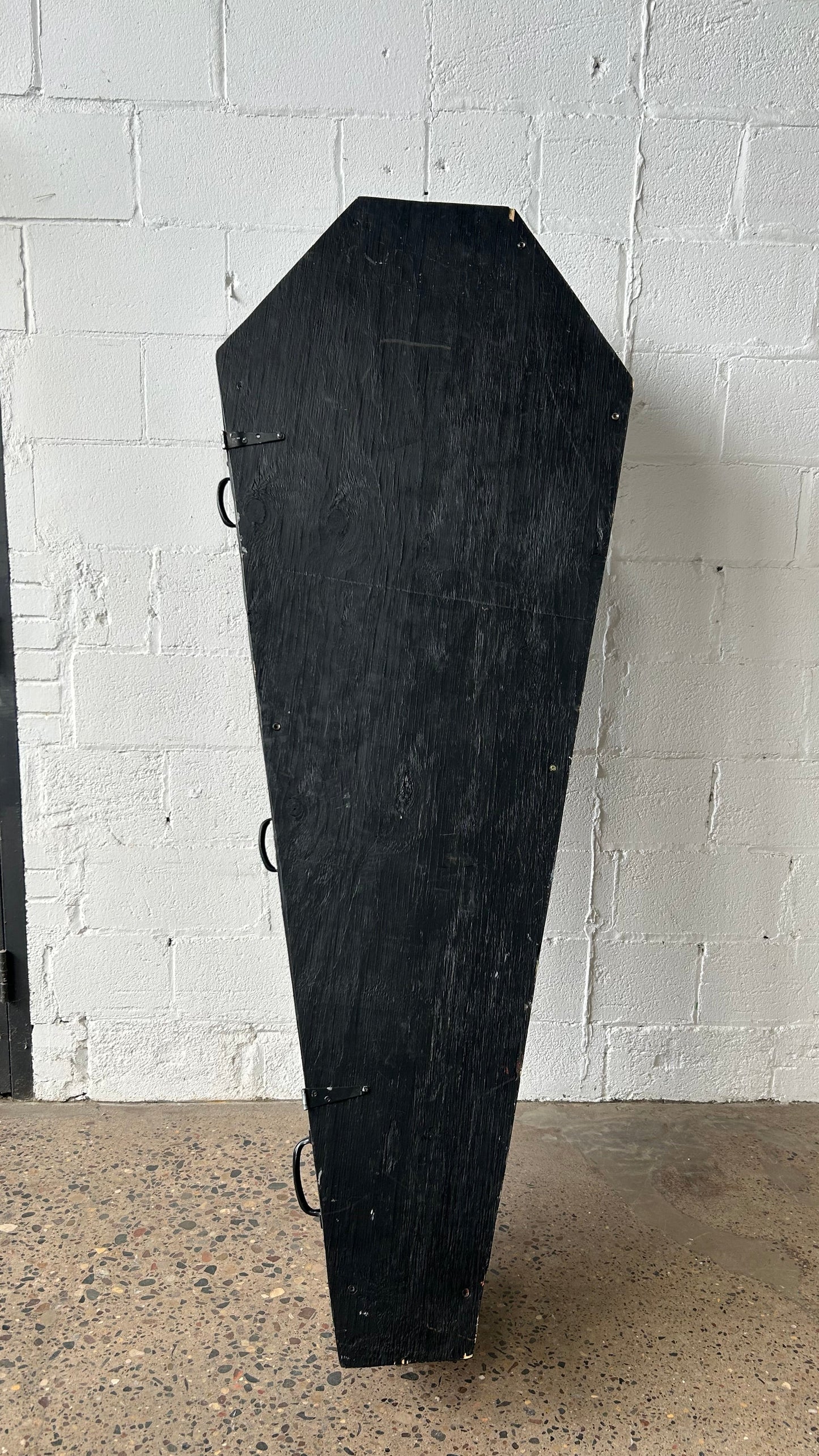 Black Simple Coffin