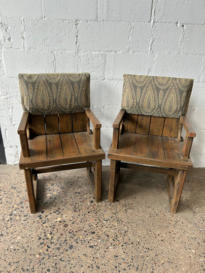 Cut-Out Clover Back Chairs (set of 6)